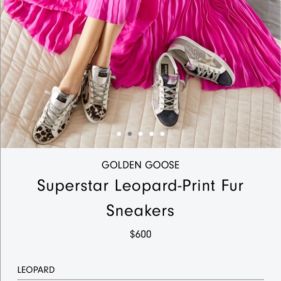Golden Goose Shoes - Exclusive GGDB superstar leopard